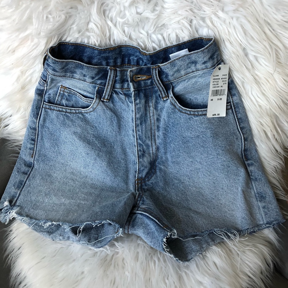 Pacsun high waisted jean shorts
